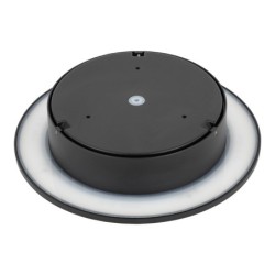 Sieninis lauko šviestuvas ARIA LED XL LED 15W 3000K IP54 Juoda