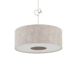 Pakabinamas šviestuvas CEDRO M 1xE27 IP20 Rusva