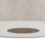 Pakabinamas šviestuvas CEDRO M 1xE27 IP20 Rusva