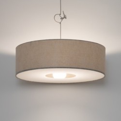 Pakabinamas šviestuvas CEDRO L 1xE27 IP20 Rusva