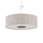 Pakabinamas šviestuvas CEDRO L 1xE27 IP20 Rusva