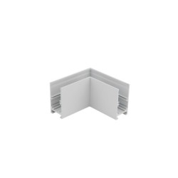 Magnetinės sistemos kampinė jungtis LVM HORIZONTAL CORNER Balta