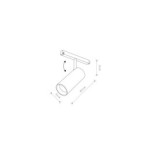 Šviestuvas LVM SPOT LED 15W 4000K IP20 Balta