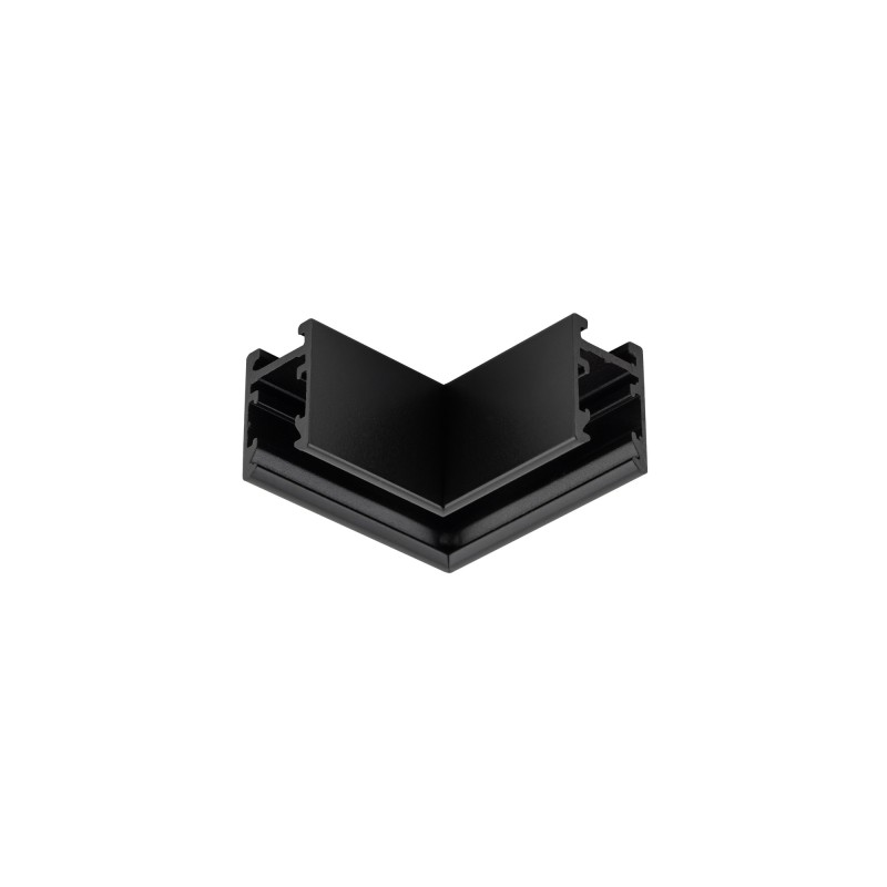 Horizontalus kampinis sujungimas NANO-LVM Juoda