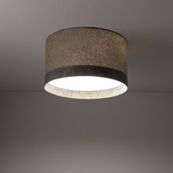 Plafonas LAGO S 2xE27 IP20 Pilka