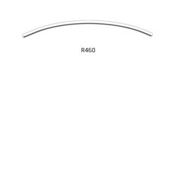 Bėginė sistema NANO - LVM CURVE TRACK R460 Juoda
