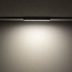 Bėginis šviestuvas NANO-LVM LINE OUT LED 10W 3000K IP20 Juoda