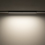 Bėginis šviestuvas NANO-LVM LINE OUT LED 20W 3000K IP20 Juoda