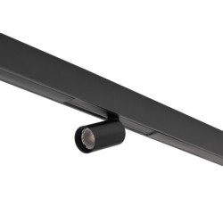 Bėginis šviestuvas NANO-LVM SPOT LED 1W 3000K IP20 Juoda