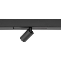 Bėginis šviestuvas NANO-LVM SPOT LED 1W 3000K IP20 Juoda