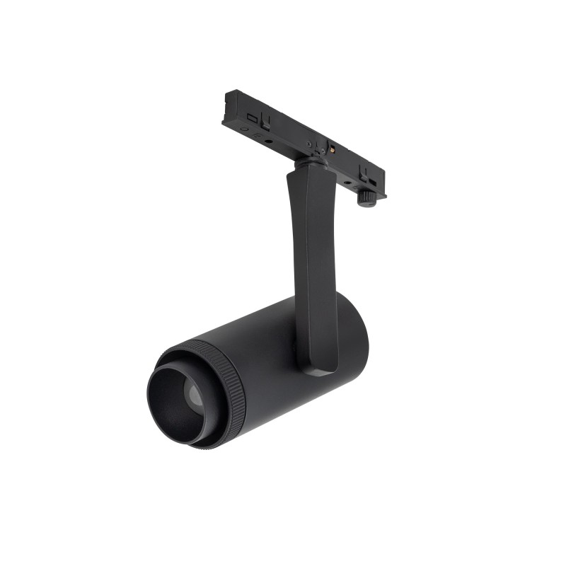 Bėginis šviestuvas NANO-LVM SPOT ZOOM LED 7W 3000K IP20 Juoda