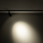 Bėginis šviestuvas NANO-LVM SPOT ZOOM LED 7W 3000K IP20 Juoda