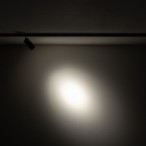 Bėginis šviestuvas NANO-LVM SPOT ZOOM LED 2W 3000K IP20 Juoda