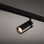 Bėginis šviestuvas NANO-LVM SPOT ZOOM LED 2W 3000K IP20 Juoda