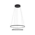 Pakabinamas šviestuvas CIRCOLO POWER LED LED 67W 3000K IP20 Juoda