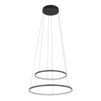 Pakabinamas šviestuvas CIRCOLO POWER LED LED 67W 3000K IP20 Juoda