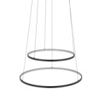 Pakabinamas šviestuvas CIRCOLO POWER LED LED 67W 3000K IP20 Juoda
