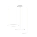 Pakabinamas šviestuvas CIRCOLO POWER LED LED 85W 3000K IP20 Balta