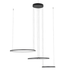 Pakabinamas šviestuvas CIRCOLO POWER LED LED 85W 3000K IP20 Juoda