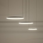 Pakabinamas šviestuvas CIRCOLO POWER LED LED 85W 3000K IP20 Juoda