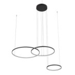 Pakabinamas šviestuvas CIRCOLO POWER LED LED 85W 3000K IP20 Juoda