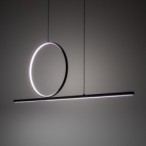 Linijinis šviestuvas LINEO LED 39W 3000K IP20 Juoda