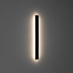 Sieninis šviestuvas COMMA LED 19W 3000K IP20 Juoda