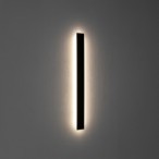 Sieninis šviestuvas COMMA LED 19W 3000K IP20 Juoda