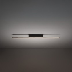 Linijinis šviestuvas GIAVELLOTTO LED S LED 18W 3000K IP20 Juoda