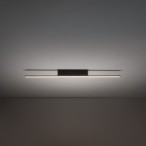 Linijinis šviestuvas GIAVELLOTTO LED S LED 18W 3000K IP20 Juoda
