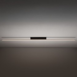 Linijinis šviestuvas GIAVELLOTTO LED L LED 31W 3000K IP20 Juoda
