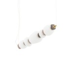 Pakabinamas šviestuvas CERAMIC LED LED 26W 3000K IP20 Pilka