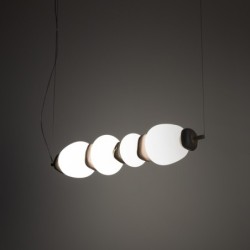 Pakabinamas šviestuvas CERAMIC LED LED 22W 3000K IP20 Pilka