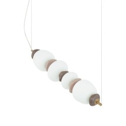 Pakabinamas šviestuvas CERAMIC LED LED 22W 3000K IP20 Pilka