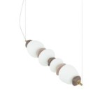 Pakabinamas šviestuvas CERAMIC LED LED 22W 3000K IP20 Pilka