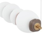 Pakabinamas šviestuvas CERAMIC LED LED 22W 3000K IP20 Pilka