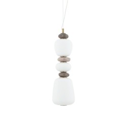 Pakabinamas šviestuvas CERAMIC LED LED 19W 3000K IP20 Pilka
