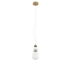 Pakabinamas šviestuvas CERAMIC LED LED 12W 3000K IP20 Pilka