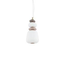 Pakabinamas šviestuvas CERAMIC LED LED 12W 3000K IP20 Pilka