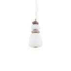 Pakabinamas šviestuvas CERAMIC LED LED 12W 3000K IP20 Pilka
