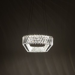 Pakabinamas šviestuvas LUXORA LED 40W 3000K IP20 Skaidri