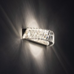 Sieninis šviestuvas LUXORA LED 15W 3000K IP20 Transparentinė
