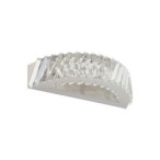 Sieninis šviestuvas LUXORA LED 15W 3000K IP20 Transparentinė