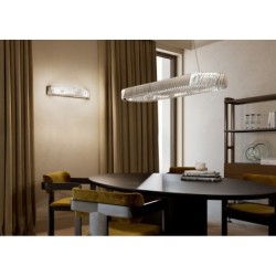 Sieninis šviestuvas LUXORA LED 20W 3000K IP20 Skaidri