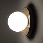 Sieninis šviestuvas CLAY M G9 IP20 Ruda