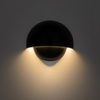 Sieninis lauko šviestuvas CABO LED LED 10W 3000K IP54 Juoda