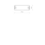 Maitinimo šaltinis NANO-LVM 24V DC 150W IP20 Balta