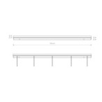 Sistemos jungiamasis elementas CAMELEON CANOPY B 1500 II IP20 Rusva