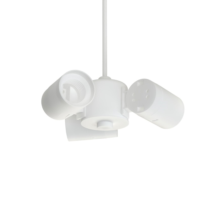 Pakabinamas laidas CAMELEON CABLE 3xE27 E27 IP20 Balta