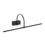Sieninis šviestuvas ARTLINE LED 6W 3000K IP20 Juoda